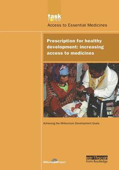 Couverture de l’ouvrage UN Millennium Development Library: Prescription for Healthy Development