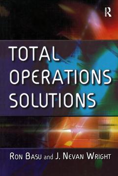 Couverture de l’ouvrage Total Operations Solutions