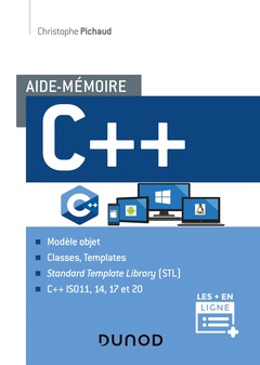 Couverture de l’ouvrage Aide-mémoire - C++
