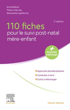 Cover of the book 110 fiches pour le suivi post-natal mère-enfant