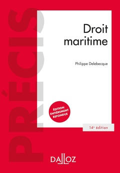 Couverture de l’ouvrage Droit maritime. 14e éd.