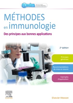 Couverture de l’ouvrage Méthodes en immunologie