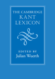 Cover of the book The Cambridge Kant Lexicon