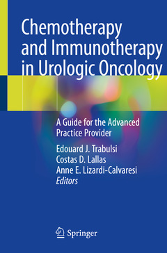 Couverture de l’ouvrage Chemotherapy and Immunotherapy in Urologic Oncology