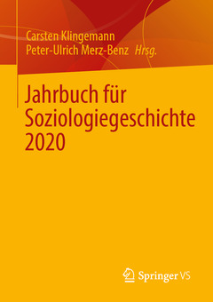 Cover of the book Jahrbuch für Soziologiegeschichte 2020