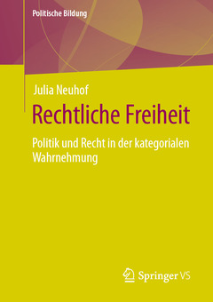 Couverture de l’ouvrage Rechtliche Freiheit