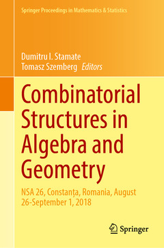 Couverture de l’ouvrage Combinatorial Structures in Algebra and Geometry