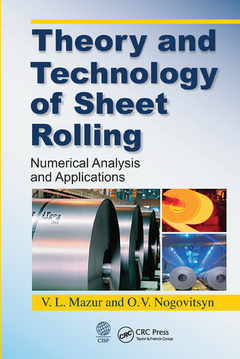 Couverture de l’ouvrage Theory and Technology of Sheet Rolling