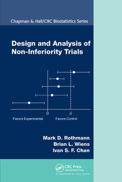 Cover of the book Design and Analysis of Non-Inferiority Trials