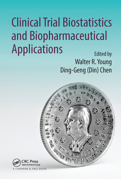 Couverture de l’ouvrage Clinical Trial Biostatistics and Biopharmaceutical Applications