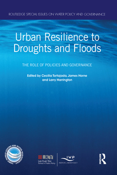 Couverture de l’ouvrage Urban Resilience to Droughts and Floods