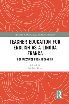 Couverture de l’ouvrage Teacher Education for English as a Lingua Franca