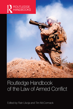 Couverture de l’ouvrage Routledge Handbook of the Law of Armed Conflict