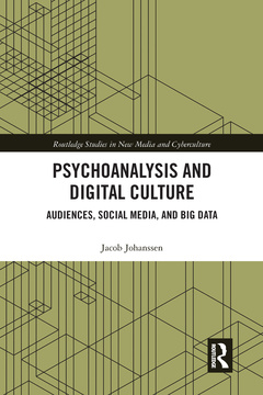 Couverture de l’ouvrage Psychoanalysis and Digital Culture