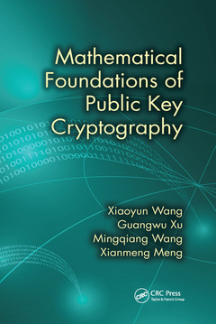 Couverture de l’ouvrage Mathematical Foundations of Public Key Cryptography