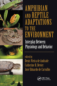 Couverture de l’ouvrage Amphibian and Reptile Adaptations to the Environment