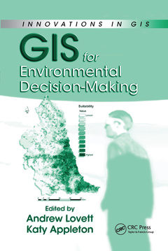 Couverture de l’ouvrage GIS for Environmental Decision-Making