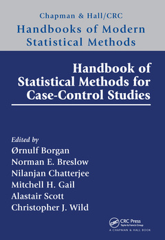 Couverture de l’ouvrage Handbook of Statistical Methods for Case-Control Studies