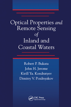 Couverture de l’ouvrage Optical Properties and Remote Sensing of Inland and Coastal Waters