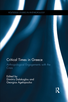 Couverture de l’ouvrage Critical Times in Greece