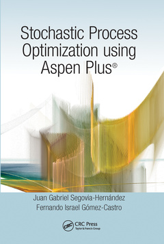 Cover of the book Stochastic Process Optimization using Aspen Plus®
