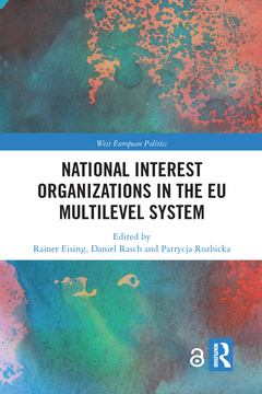 Couverture de l’ouvrage National Interest Organizations in the EU Multilevel System