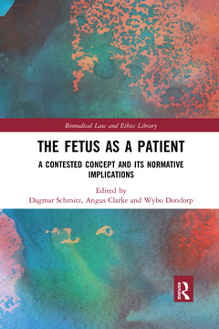 Couverture de l’ouvrage The Fetus as a Patient