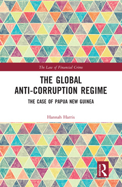 Couverture de l’ouvrage The Global Anti-Corruption Regime