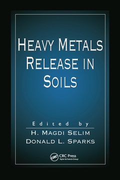 Couverture de l’ouvrage Heavy Metals Release in Soils