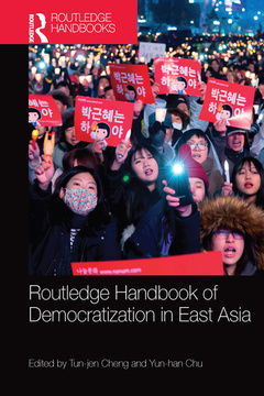 Cover of the book Routledge Handbook of Democratization in East Asia