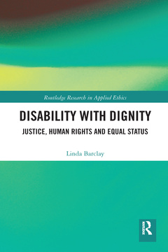 Couverture de l’ouvrage Disability with Dignity