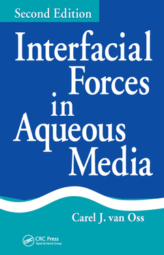 Couverture de l’ouvrage Interfacial Forces in Aqueous Media
