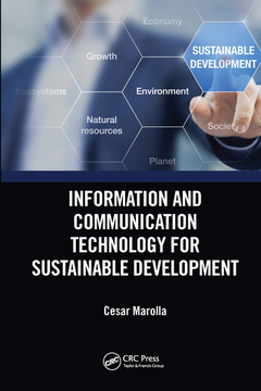 Couverture de l’ouvrage Information and Communication Technology for Sustainable Development