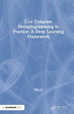 Couverture de l’ouvrage C++ Template Metaprogramming in Practice