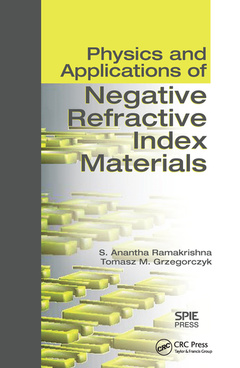 Cover of the book Physics and Applications of Negative Refractive Index Materials