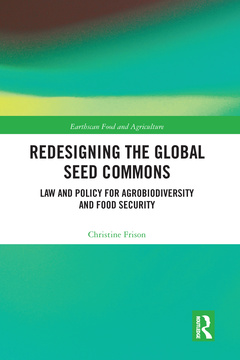 Cover of the book Redesigning the Global Seed Commons