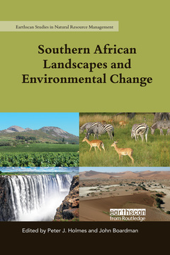 Couverture de l’ouvrage Southern African Landscapes and Environmental Change