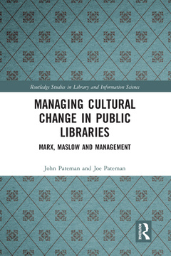 Cover of the book Managing Cultural Change in Public Libraries