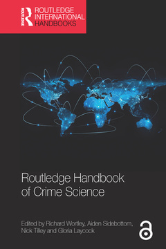 Couverture de l’ouvrage Routledge Handbook of Crime Science