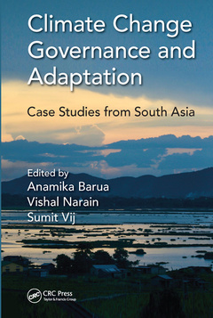 Couverture de l’ouvrage Climate Change Governance and Adaptation