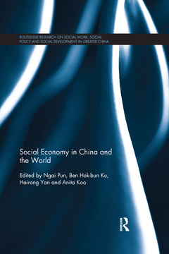 Cover of the book Social Economy in China and the World