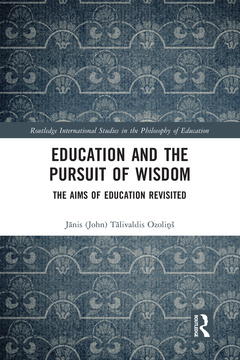 Cover of the book Education and the Pursuit of Wisdom