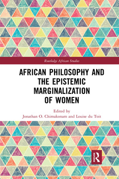 Couverture de l’ouvrage African Philosophy and the Epistemic Marginalization of Women