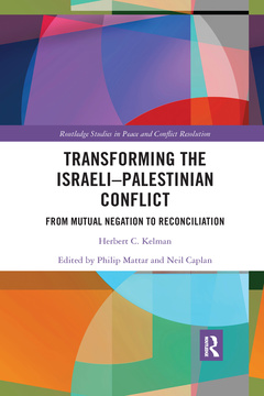 Couverture de l’ouvrage Transforming the Israeli-Palestinian Conflict