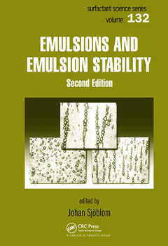 Couverture de l’ouvrage Emulsions and Emulsion Stability