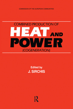Couverture de l’ouvrage Combined Production of Heat and Power