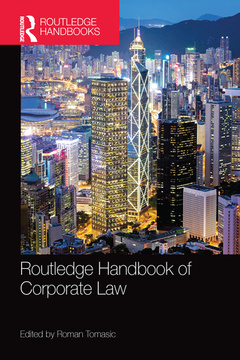 Cover of the book Routledge Handbook of Corporate Law