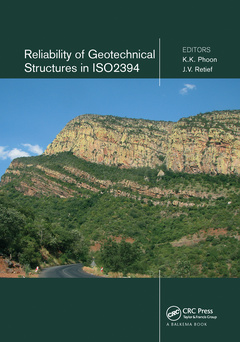 Couverture de l’ouvrage Reliability of Geotechnical Structures in ISO2394