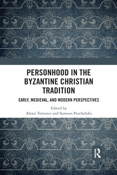 Cover of the book Personhood in the Byzantine Christian Tradition