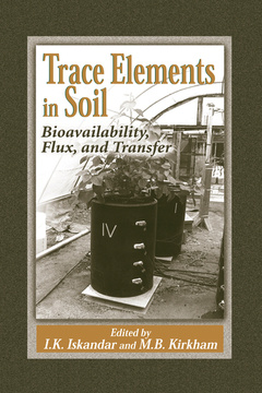 Couverture de l’ouvrage Trace Elements in Soil